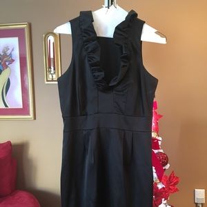 Satin never worn before sleeves after 5 dress